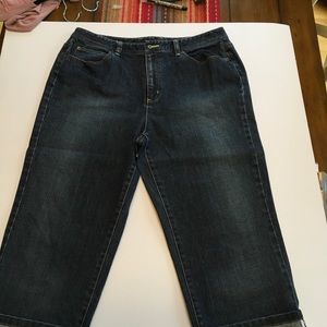 Talbots rolled cuff jeans